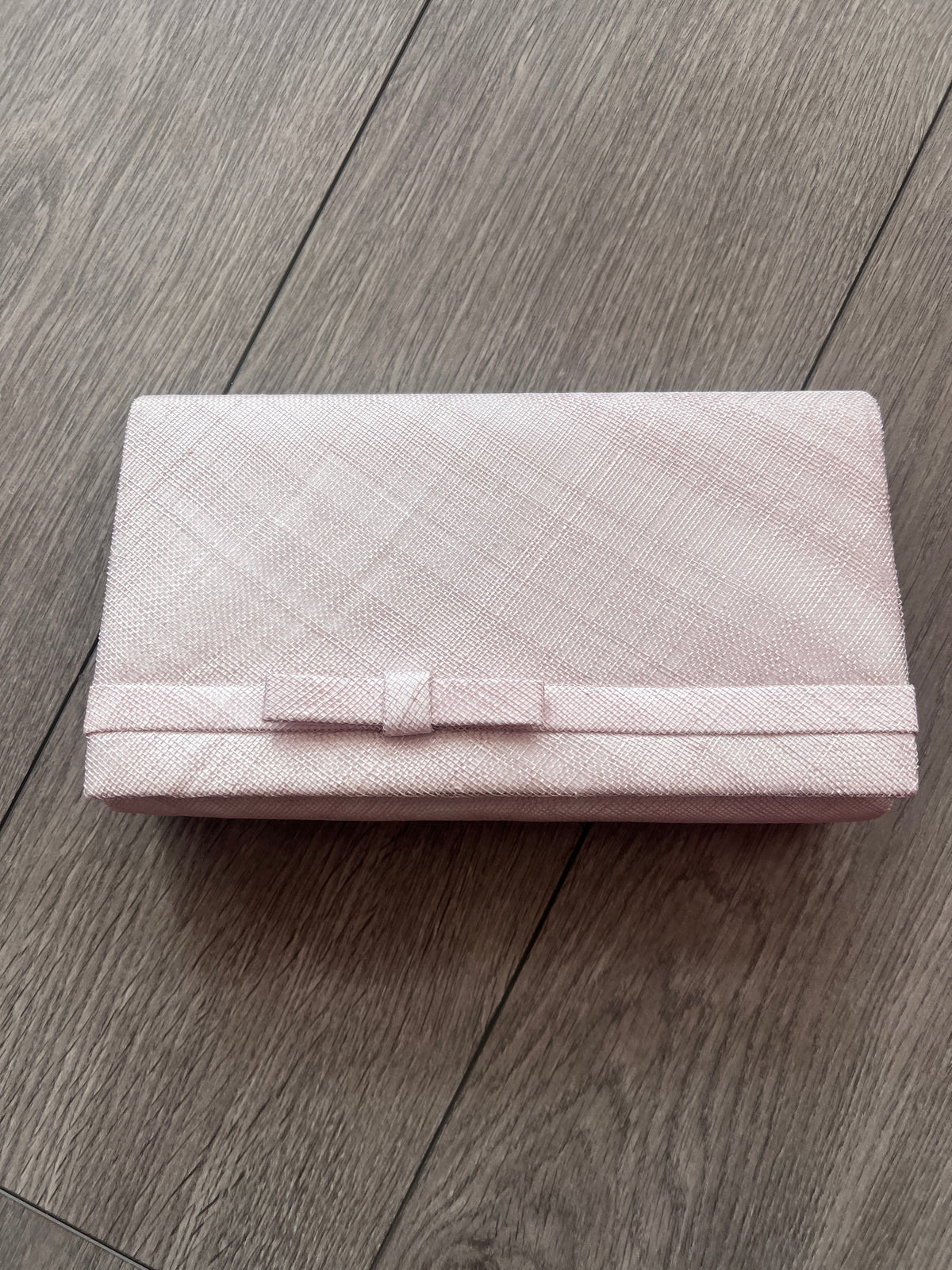 Classic Sinamay Orchid Clutch Bag For Weddings-Fascinators Direct