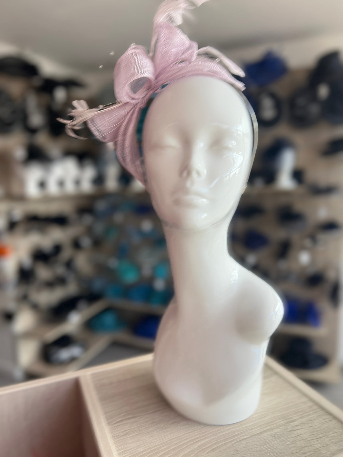 Classic Sinamay Orchid Fascinator-Fascinators Direct