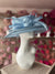 Classic Sinamay Powder Blue Wedding Hat-Fascinators Direct