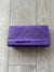 Classic Sinamay Violet Clutch Bag For Weddings-Fascinators Direct