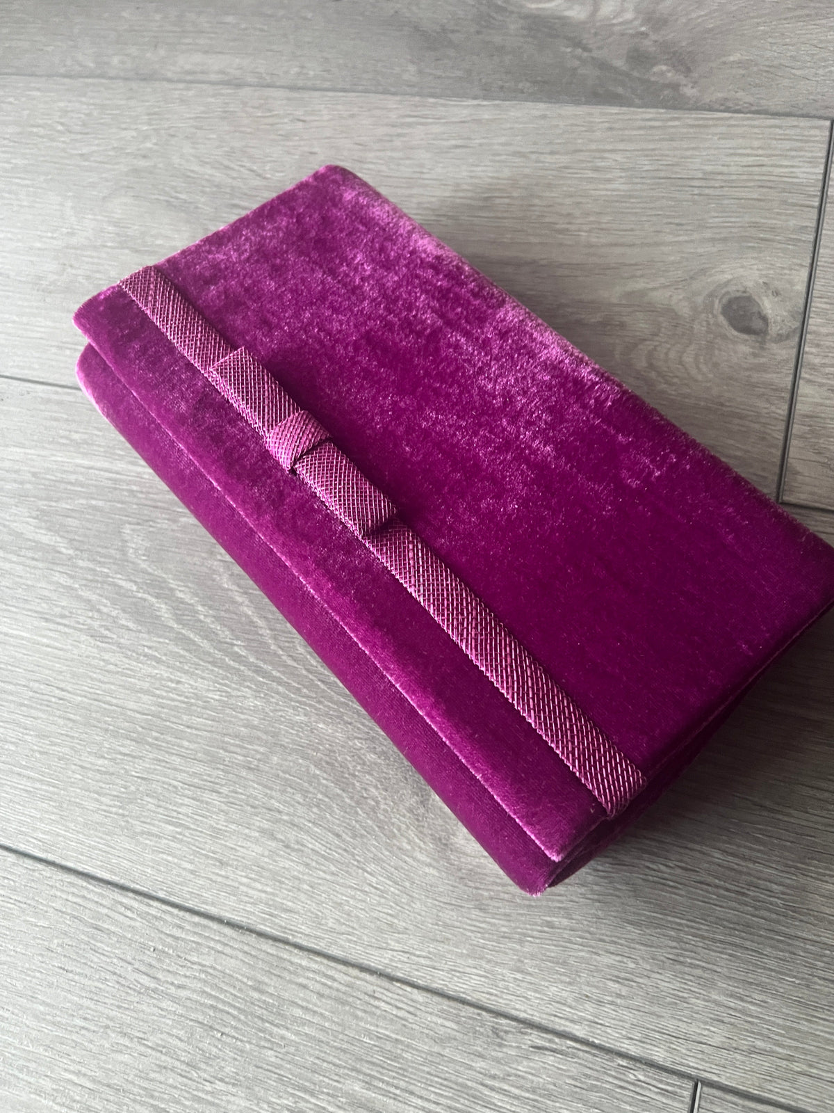 Classic Velvet Grape Clutch Bag For Weddings-Fascinators Direct
