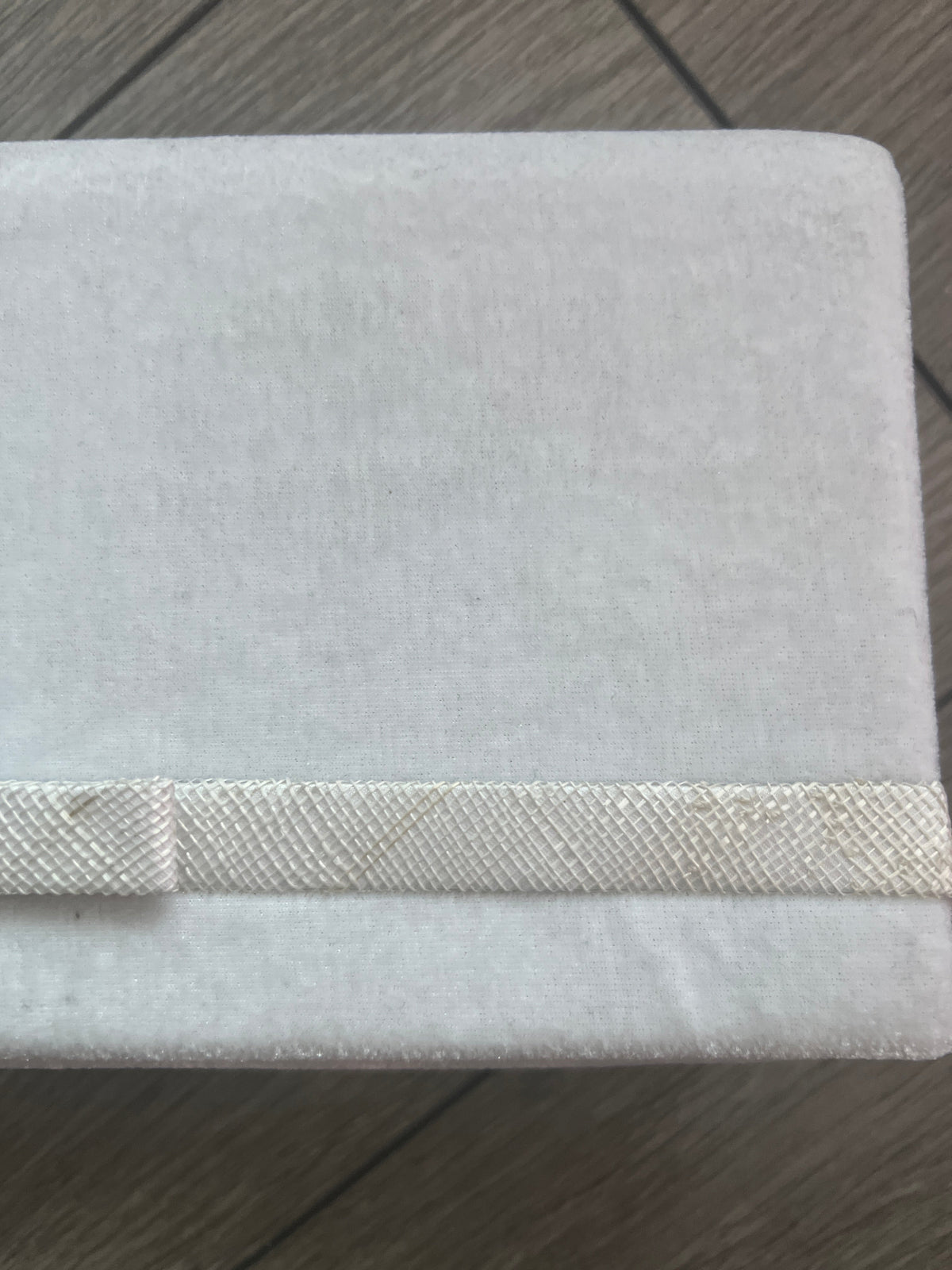 Classic Velvet White Clutch Bag For Weddings-Fascinators Direct