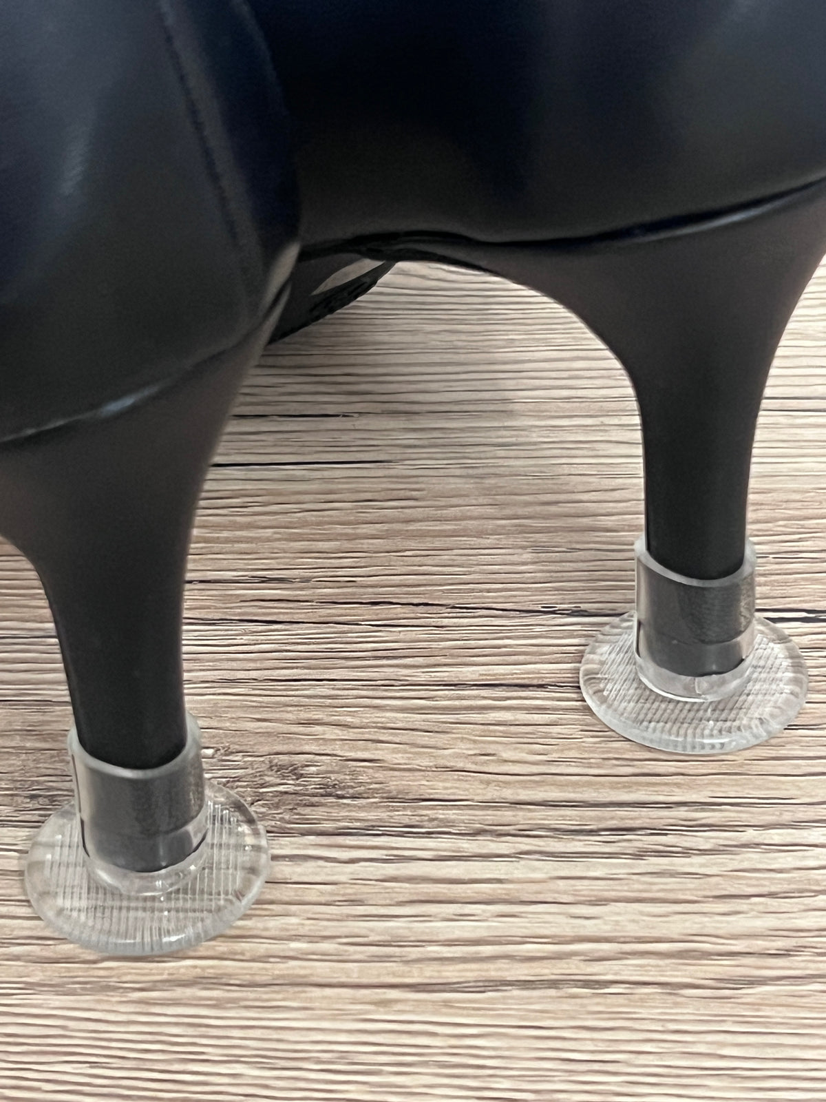 Clear Heel Protectors For Stiletto Shoes Non-Slip Heel Caps -Set Of 3-Fascinators Direct