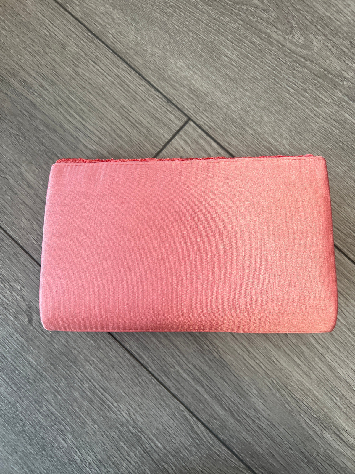 Coral Lace Envelope Clutch Bag-Fascinators Direct