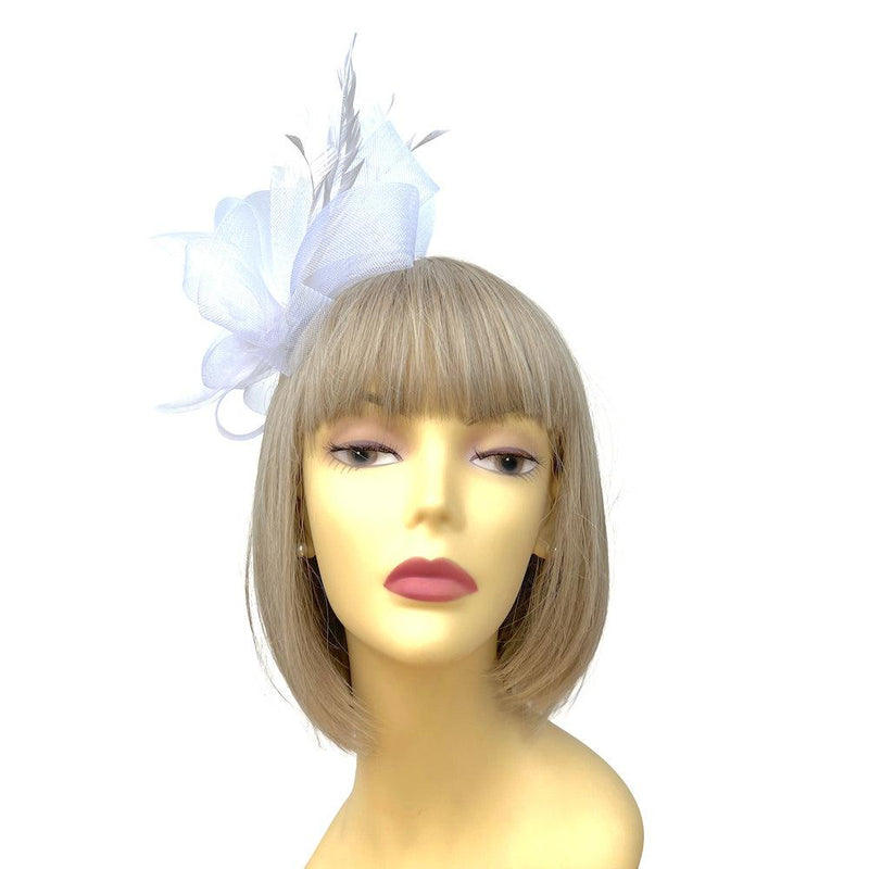 White Fascinators White Hair Fascinators & White Fascinator Hats