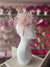 Dusky Pink Diamante Flower Fascinator With Feathers-Fascinators Direct