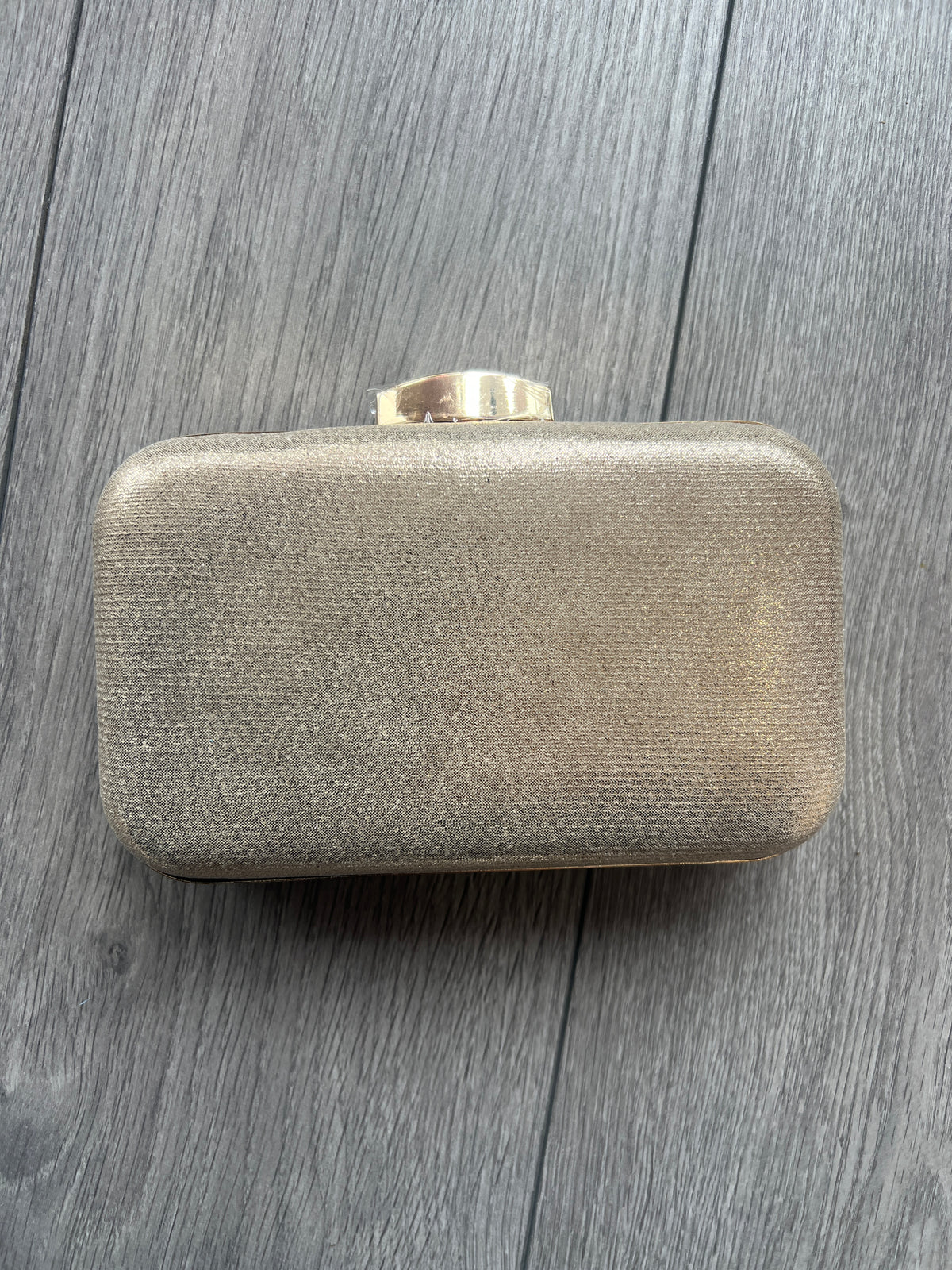 Elegance Pearl Vintage Box Clutch Bag - Ivory/Silver-Fascinators Direct