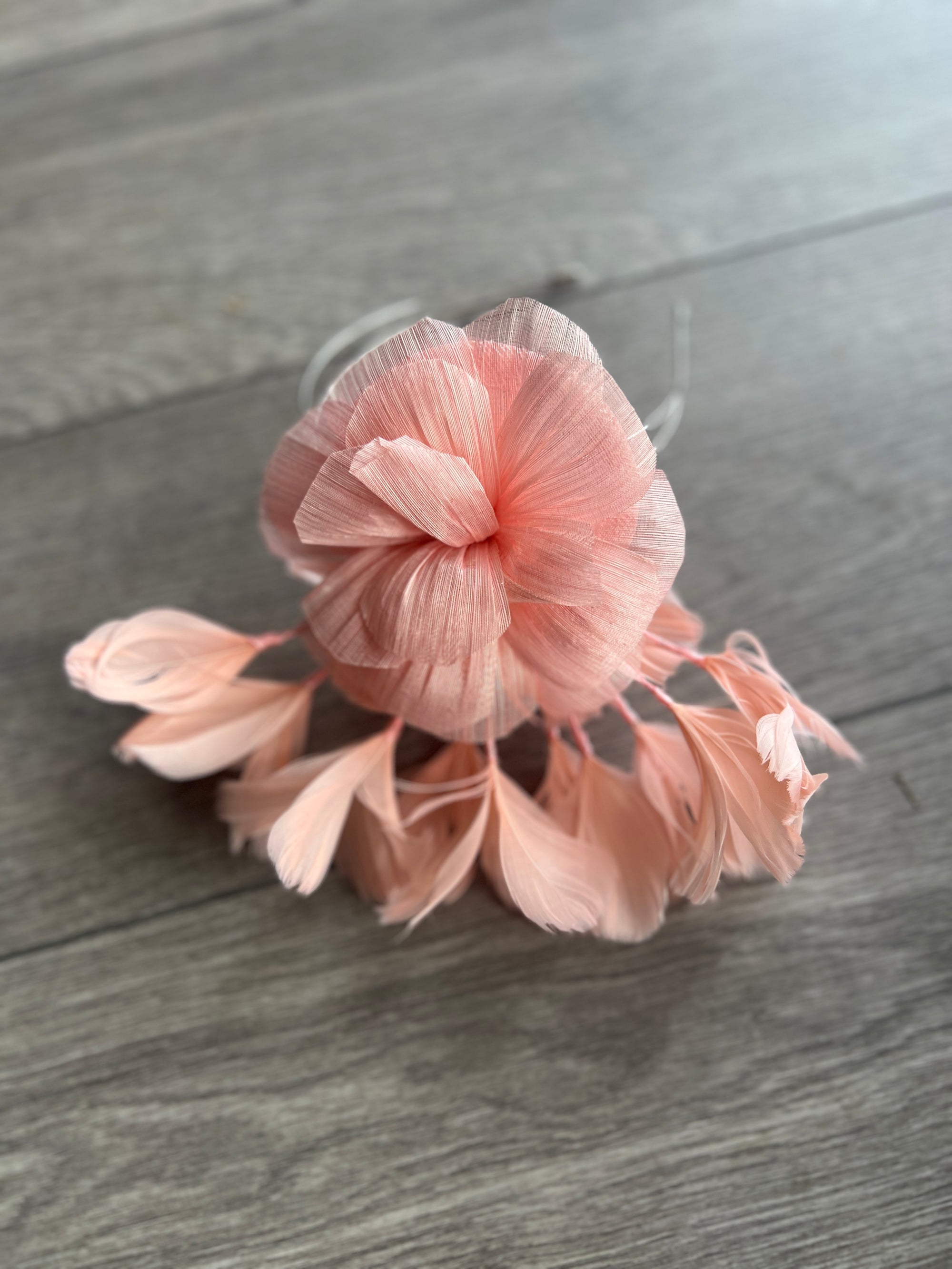 Floral Fantasy Bubblegum Headband Fascinator-Fascinators Direct