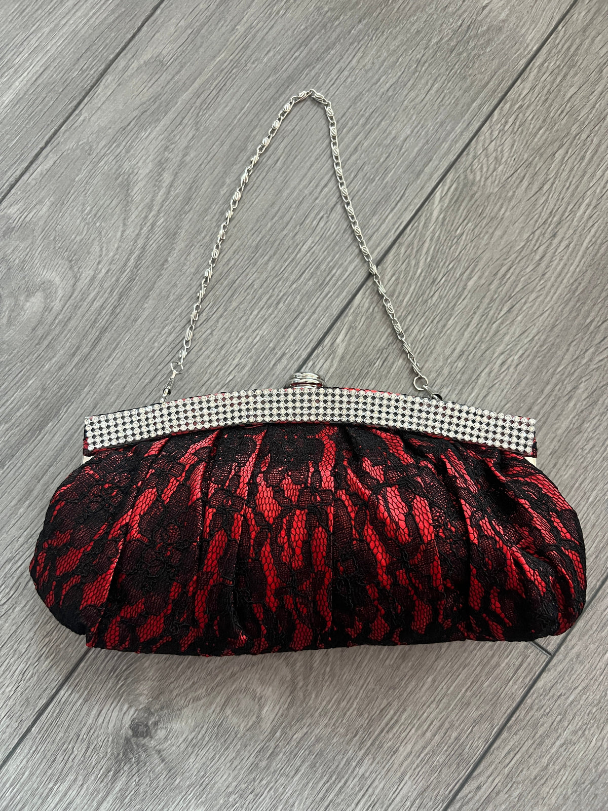 Dark red clutch bag uk hotsell