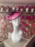 Fuchsia & Black Curved Disc Fascinator-Fascinators Direct