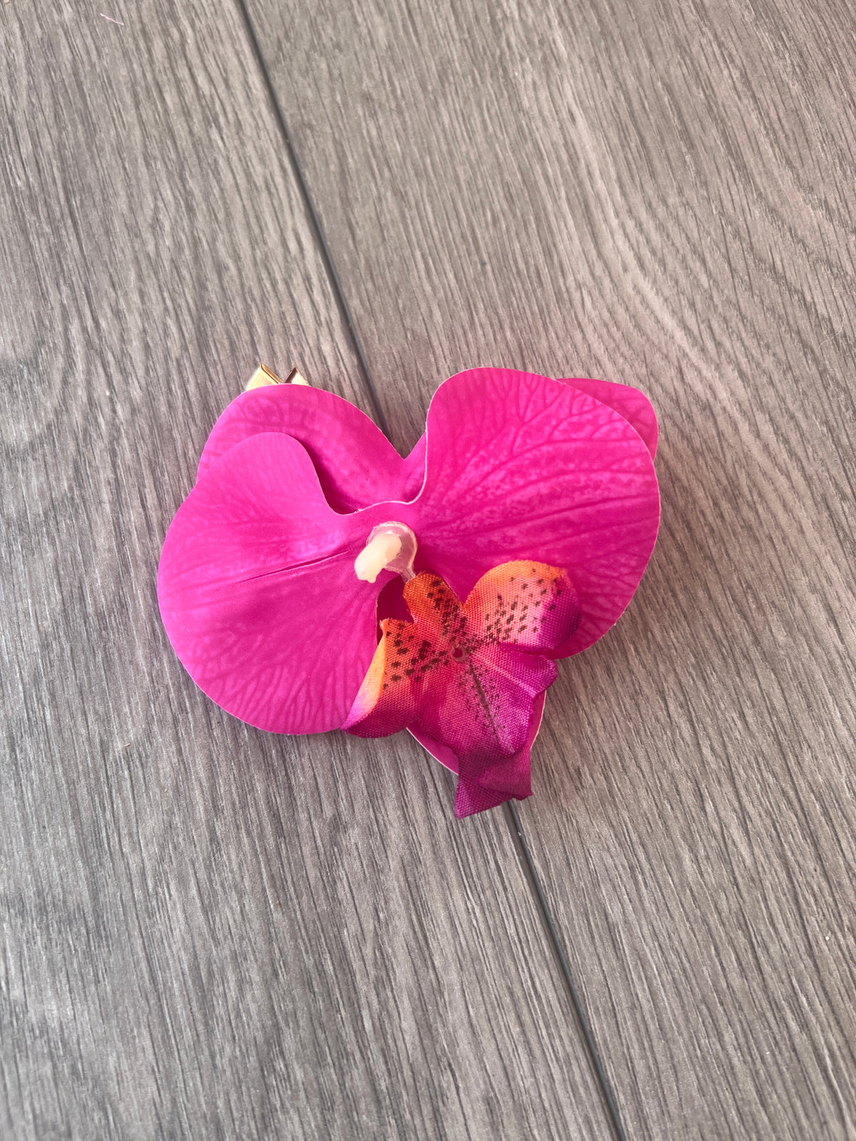Fuchsia Orchid Hair Clip-Fascinators Direct