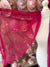 Fuchsia Pink Chiffon Scarf-Fascinators Direct
