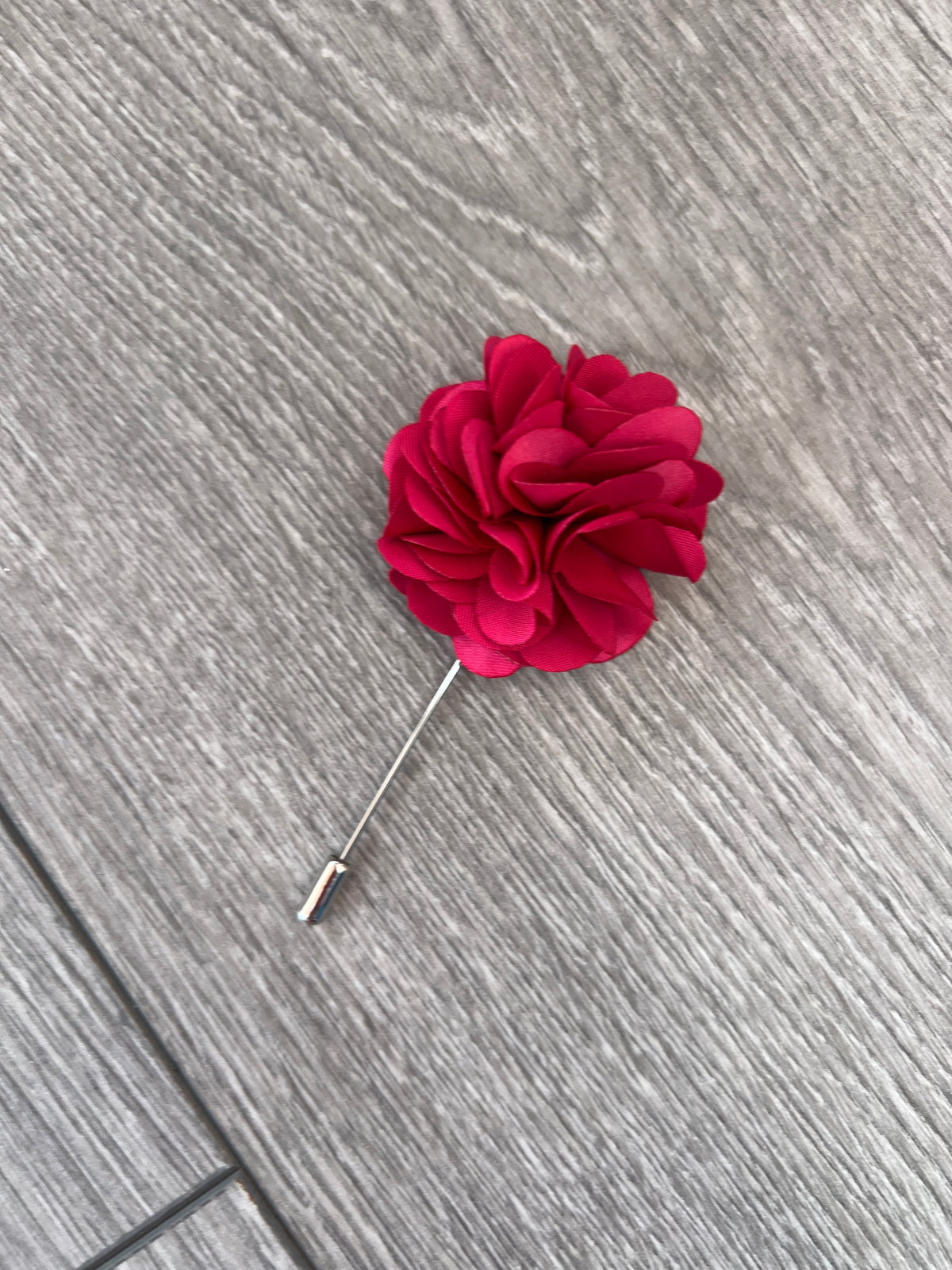 Fuchsia Pink Men’s Classic Tie &amp; Pin-Fascinators Direct