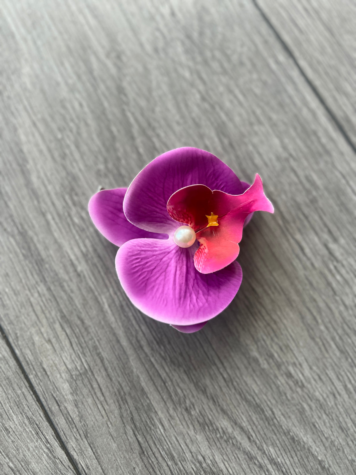 Fuchsia Pink Orchid Hair Clip-Fascinators Direct