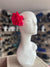 Fuchsia Pink Rose Hair Clip-Fascinators Direct