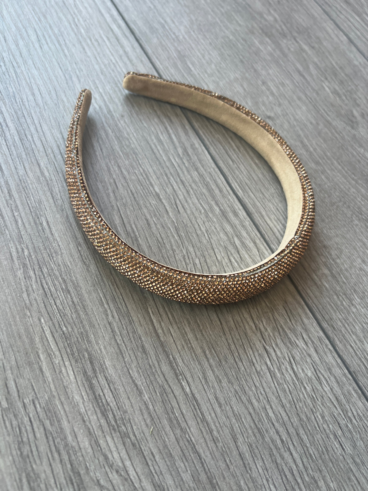 Gold Diamante Headband-Fascinators Direct