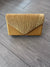 Gold Envelope Clutch Bag with Rhinestones-Fascinators Direct