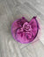 Grape Disc Fascinator with Fabric Rose & Netting-Fascinators Direct