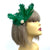 Green Fascinator Clip with Vintage Feathers & Pearls-Fascinators Direct