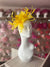 Headband Yellow Fascinator With Flower & Loops-Fascinators Direct