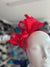 Isobel Red Fascinator Headband-Fascinators Direct