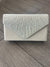 Ivory Envelope Clutch Bag with Rhinestones-Fascinators Direct