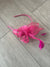 Juliet Fuchsia Fascinator Headband-Fascinators Direct