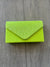 LIME GREEN ENVELOPE CLUTCH BAG WITH RHINESTONES-Fascinators Direct