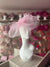 Large Floaty Two-Layer Fascinator-Pale Pink-Fascinators Direct