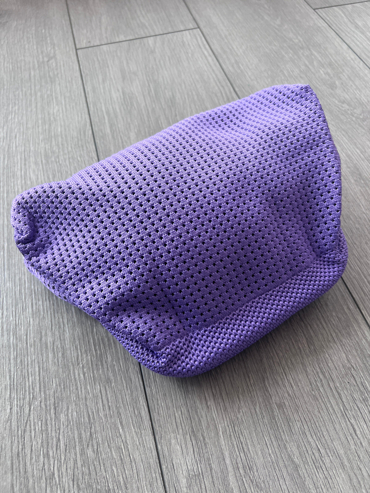 Lavender Hand Crochet Clutch Bag-Fascinators Direct