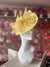 Lemon Disc Fascinator with Decorative Bow-Fascinators Direct