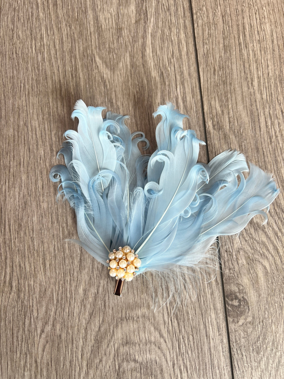 Blue feathers for hair hot sale