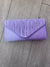 Lilac Envelope Clutch Bag with Crystal Rhinestones-Fascinators Direct