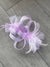 Lilac Loop Bow Fascinator With Feathers-Fascinators Direct