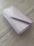 Lilac Metallic Envelope Clutch Bag-Fascinators Direct