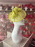 Lime Green Curved Disc Fascinator-Fascinators Direct