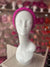 Megan Fuchsia Chunky Pearl Headband-Fascinators Direct