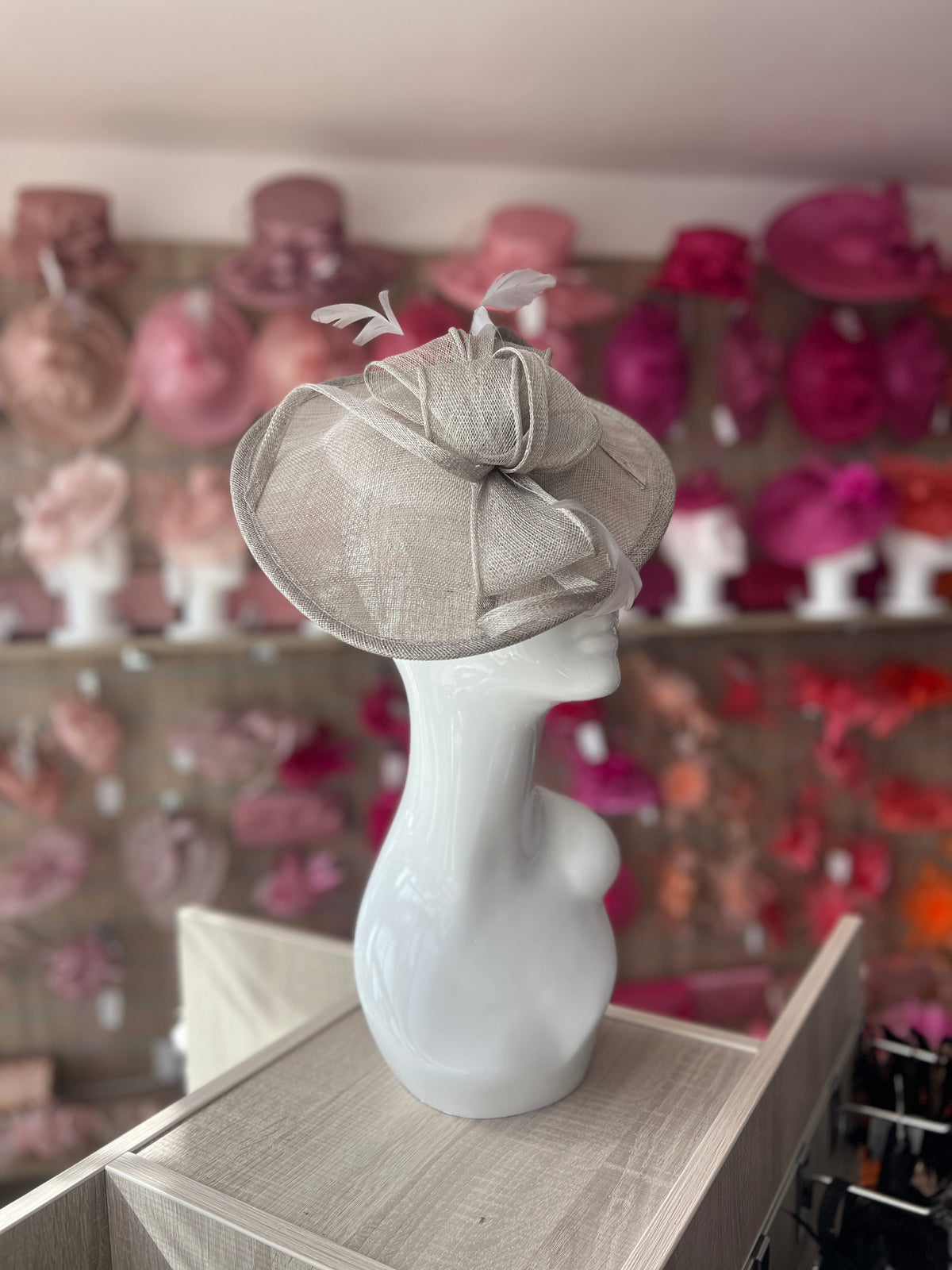Mercury Teardrop Disc Fascinator-Fascinators Direct