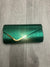 Metallic Clutch Bag With Gold Trim- Emerald Green-Fascinators Direct