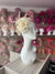 Metallic Cream Hair Fascinator with Diamanté & Feather Flower-Fascinators Direct