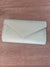 Mint Metallic Envelope Clutch Bag-Fascinators Direct