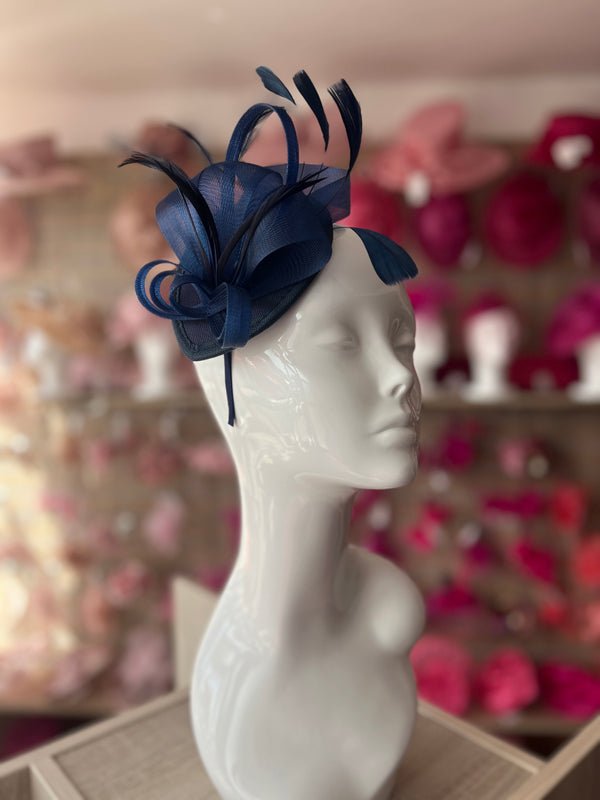 Kentucky Derby Outfits For Women Navy Blue Crinoline  display picture 3