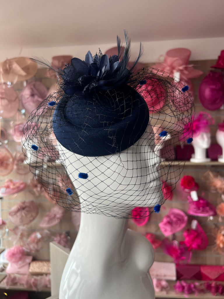 ★SCULPTOR★ Marine Pillbox Hat Navy SC25S607NA Marine Pillbox Hat Navy – SCULPTOR JAPAN