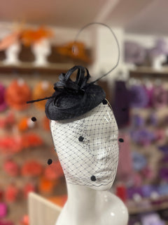 ★SCULPTOR★ Marine Pillbox Hat Navy SC25S607NA StudioSession-