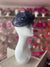 Navy Sinamay Mini Hat Fascinator-Fascinators Direct