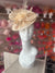 Nude Disc Fascinator with Fabric Rose & Netting-Fascinators Direct