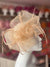 Nude Pearlescent Chiffon Flower Fascinator-Fascinators Direct