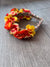 Orange & Golden Yellow Rose Flower Headband-Fascinators Direct