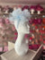 Pale Blue Diamante Fascinator With Ruched Crinoline & Feathers-Fascinators Direct