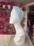 Pale Blue Pearl & Diamante Knot Headband Fascinator-Fascinators Direct